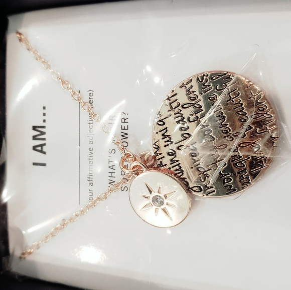 Avon affirmation necklace " I AM " - Picture 5 of 5